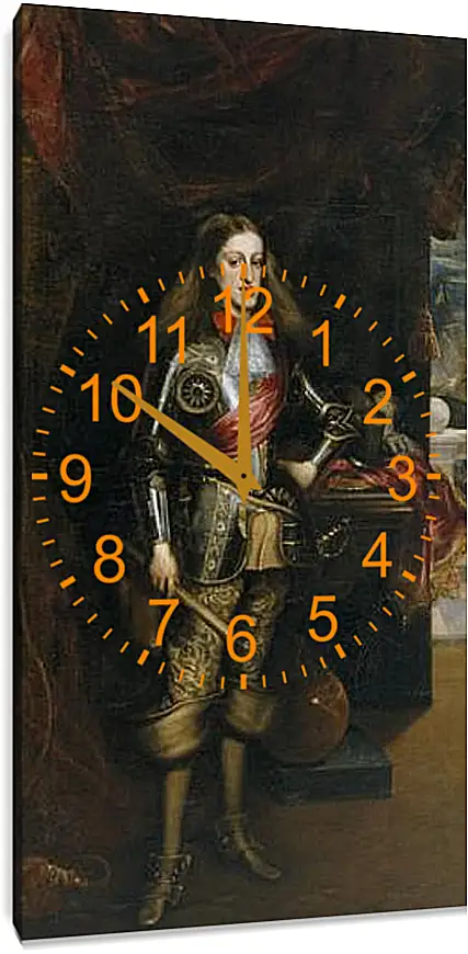 Часы картина - Carlos II de Espana. Эль Греко