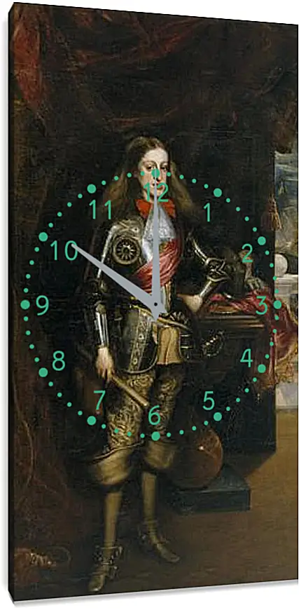 Часы картина - Carlos II de Espana. Эль Греко