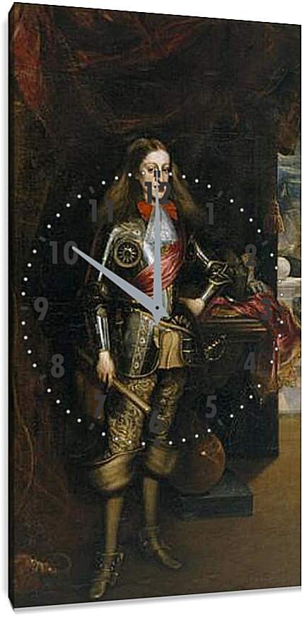 Часы картина - Carlos II de Espana. Эль Греко