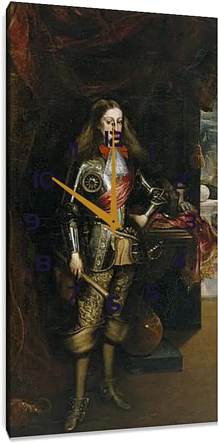 Часы картина - Carlos II de Espana. Эль Греко
