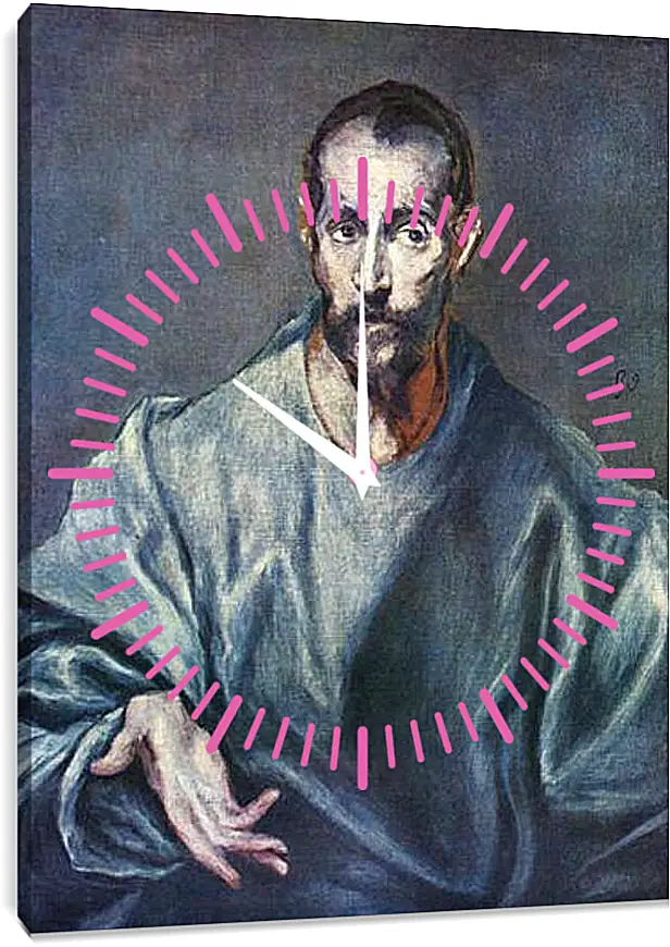 Часы картина - Hl. Jacobus Major. Эль Греко