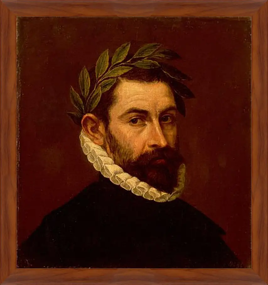 Картина в раме - Portrait of the Poet Alonso Ercilla y Zuniga. Эль Греко