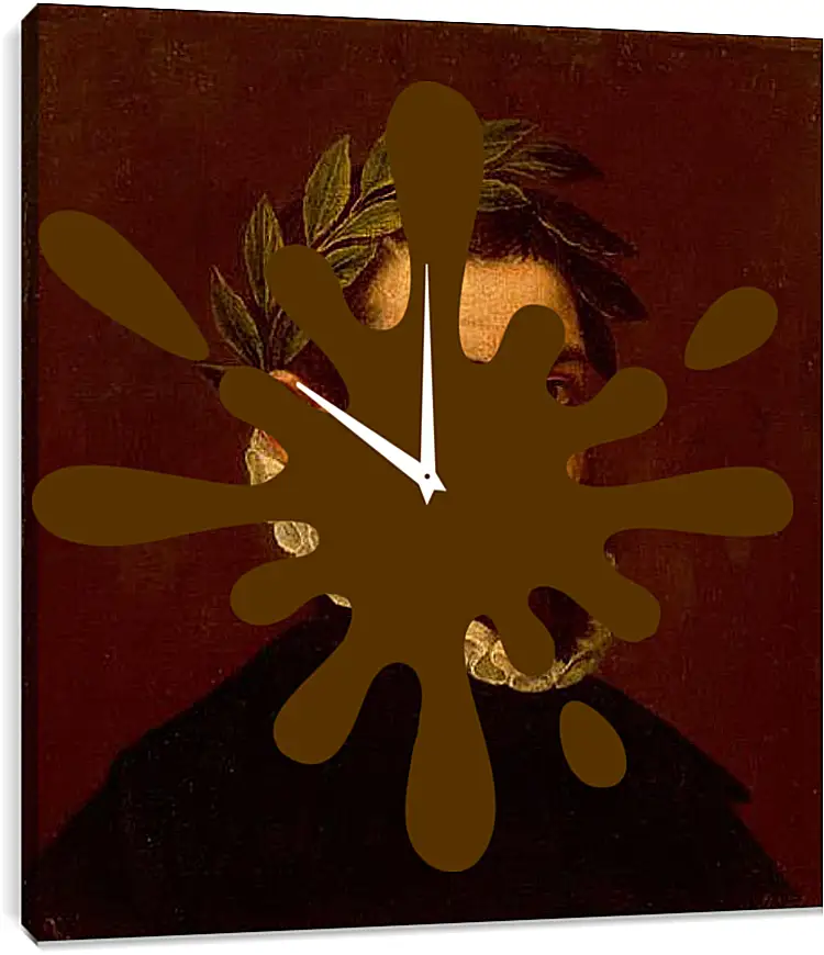 Часы картина - Portrait of the Poet Alonso Ercilla y Zuniga. Эль Греко