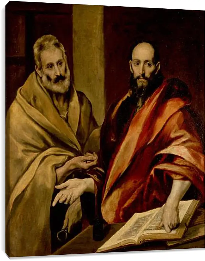 Постер и плакат - Sts Peter and Paul. Эль Греко