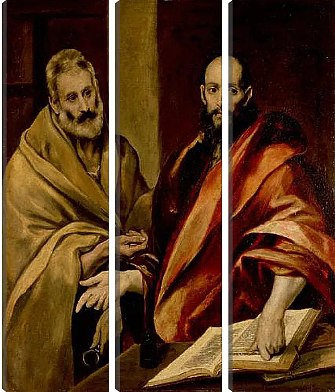 Модульная картина - Sts Peter and Paul. Эль Греко