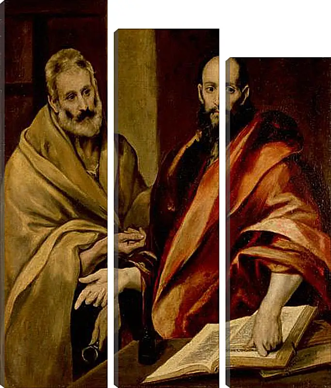 Модульная картина - Sts Peter and Paul. Эль Греко