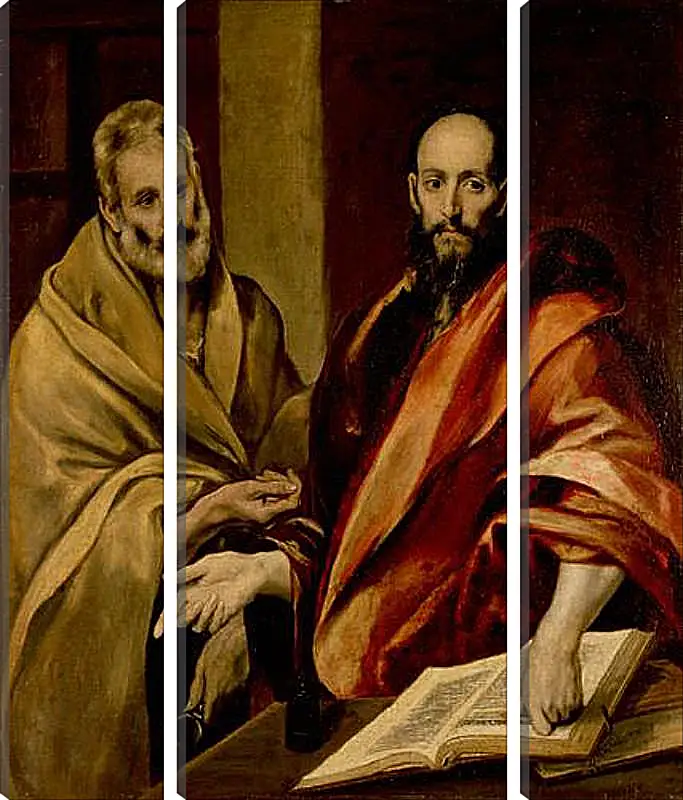 Модульная картина - Sts Peter and Paul. Эль Греко