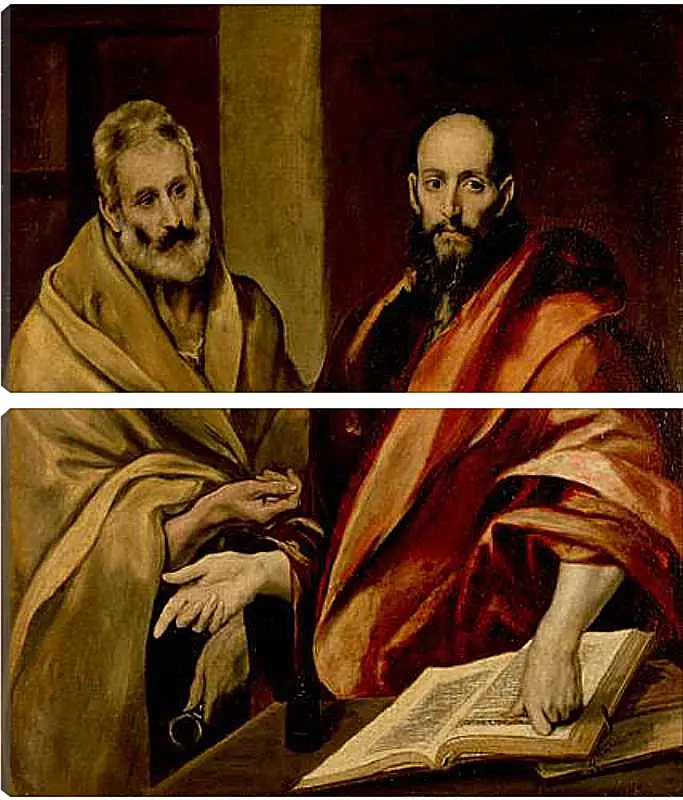 Модульная картина - Sts Peter and Paul. Эль Греко