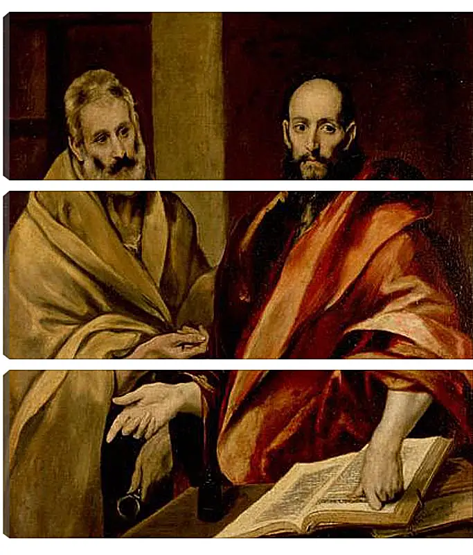 Модульная картина - Sts Peter and Paul. Эль Греко