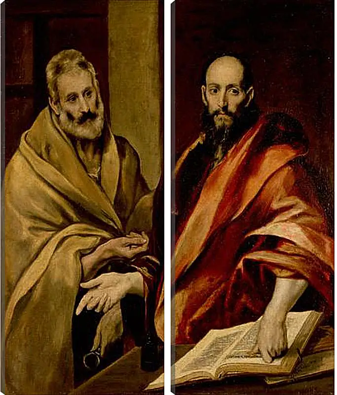 Модульная картина - Sts Peter and Paul. Эль Греко