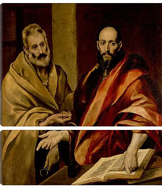 Модульная картина - Sts Peter and Paul. Эль Греко