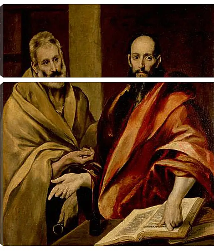 Модульная картина - Sts Peter and Paul. Эль Греко