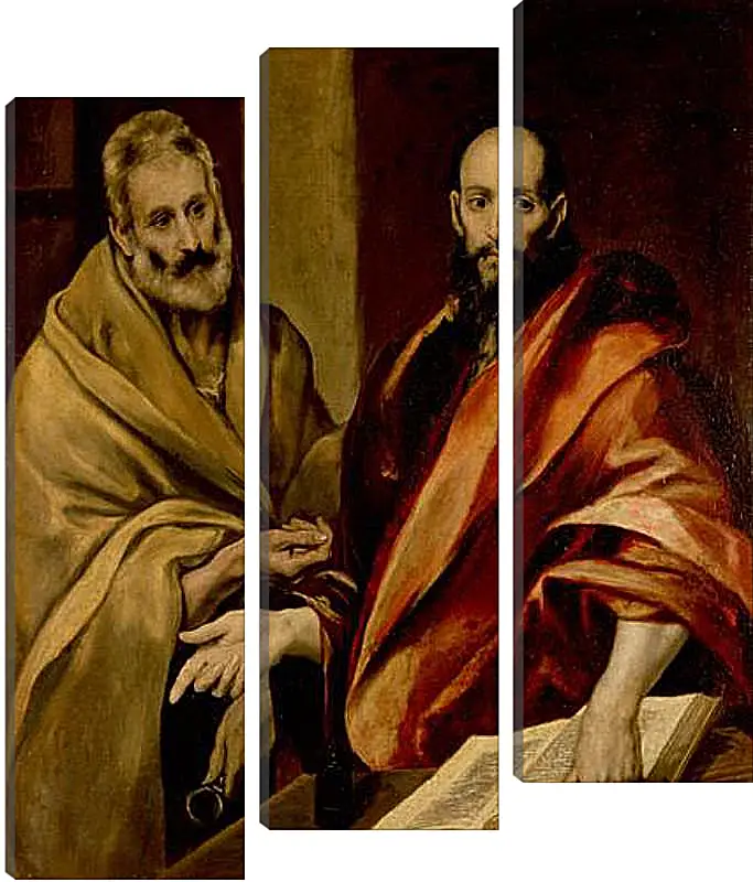 Модульная картина - Sts Peter and Paul. Эль Греко