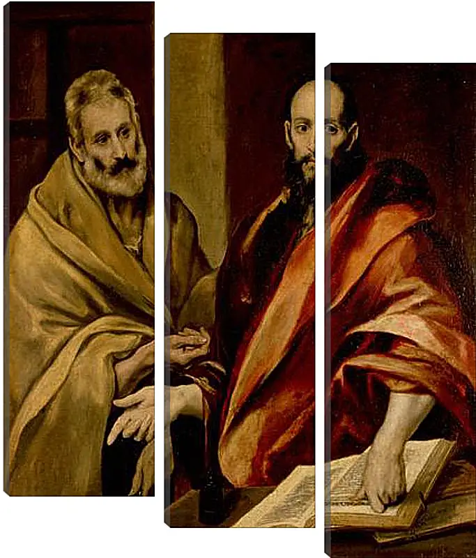 Модульная картина - Sts Peter and Paul. Эль Греко