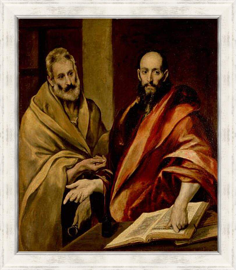 Картина в раме - Sts Peter and Paul. Эль Греко