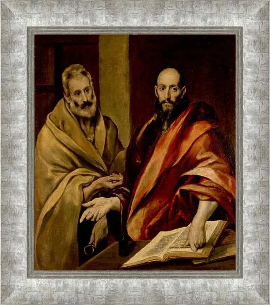 Картина в раме - Sts Peter and Paul. Эль Греко