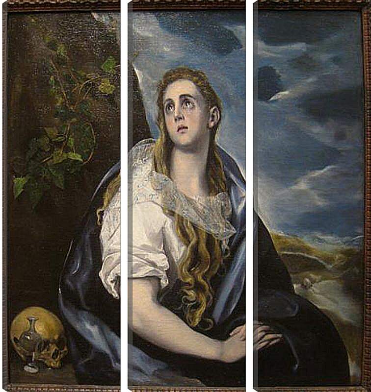 Модульная картина - The Repentant Magdalen. Эль Греко