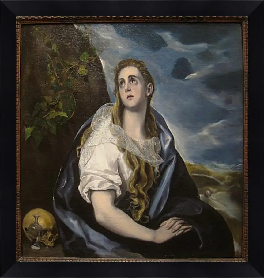 Картина в раме - The Repentant Magdalen. Эль Греко