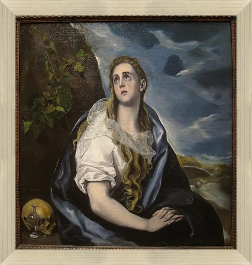 Картина в раме - The Repentant Magdalen. Эль Греко