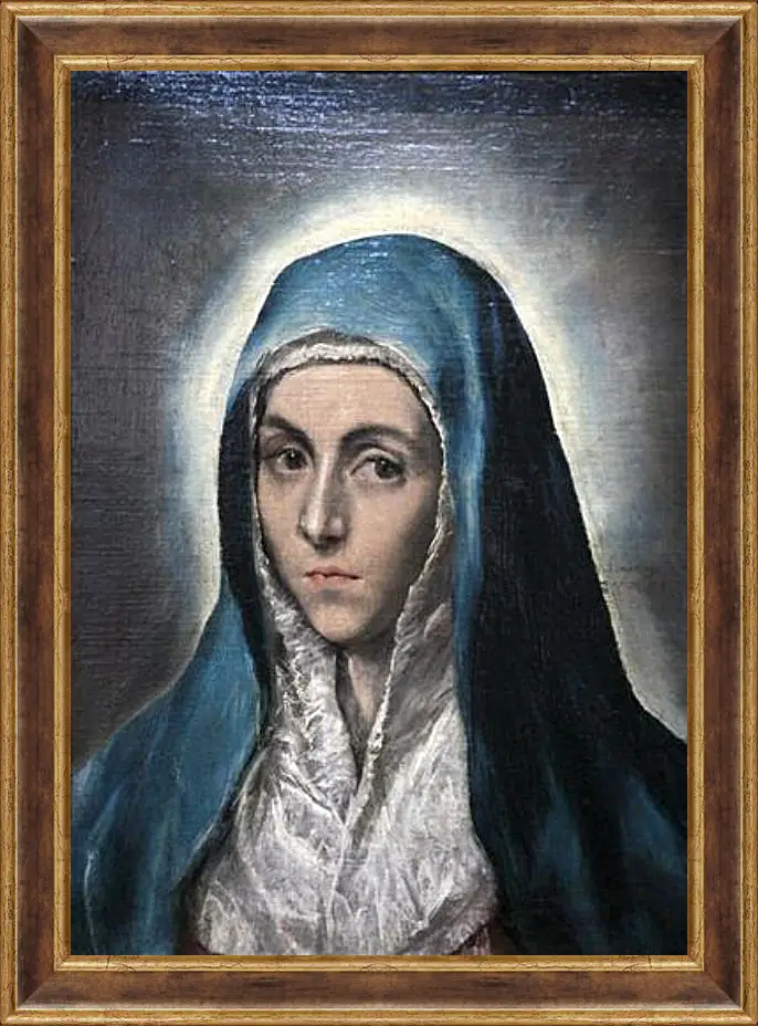 Картина в раме - Mater Dolorosa. Эль Греко