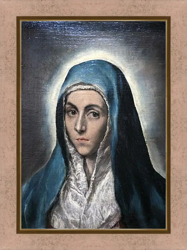 Картина в раме - Mater Dolorosa. Эль Греко