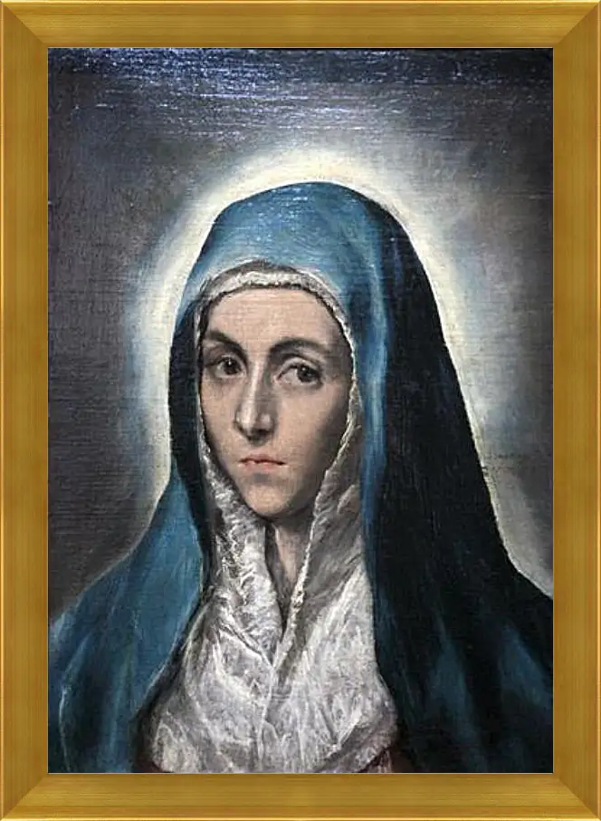 Картина в раме - Mater Dolorosa. Эль Греко