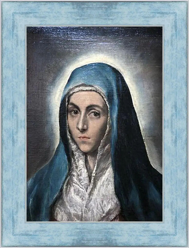 Картина в раме - Mater Dolorosa. Эль Греко