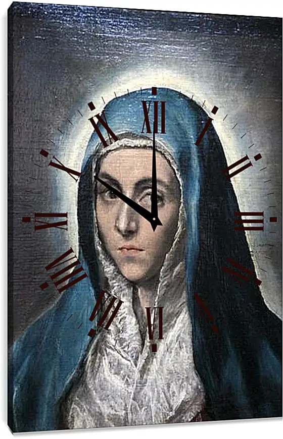 Часы картина - Mater Dolorosa. Эль Греко