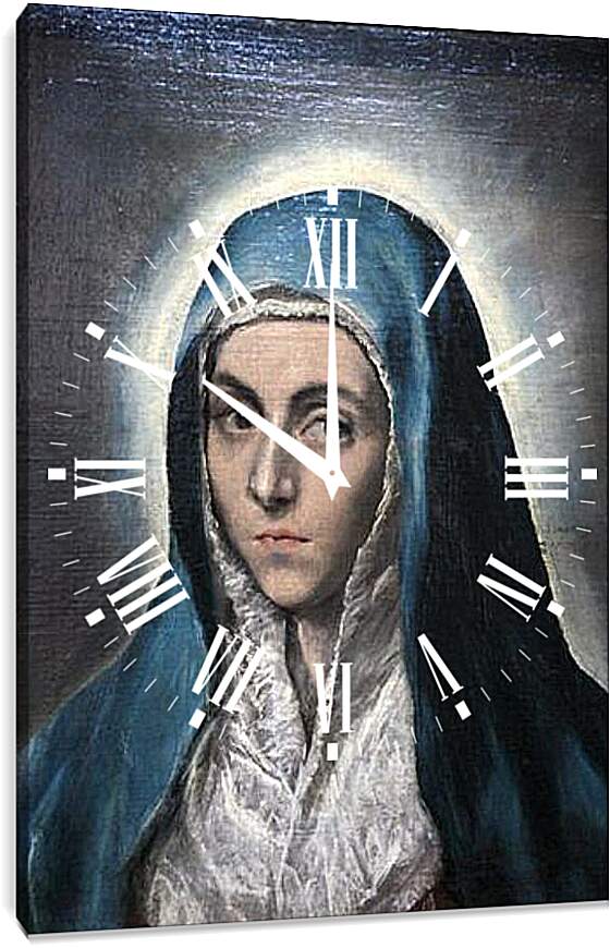 Часы картина - Mater Dolorosa. Эль Греко