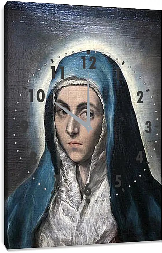 Часы картина - Mater Dolorosa. Эль Греко