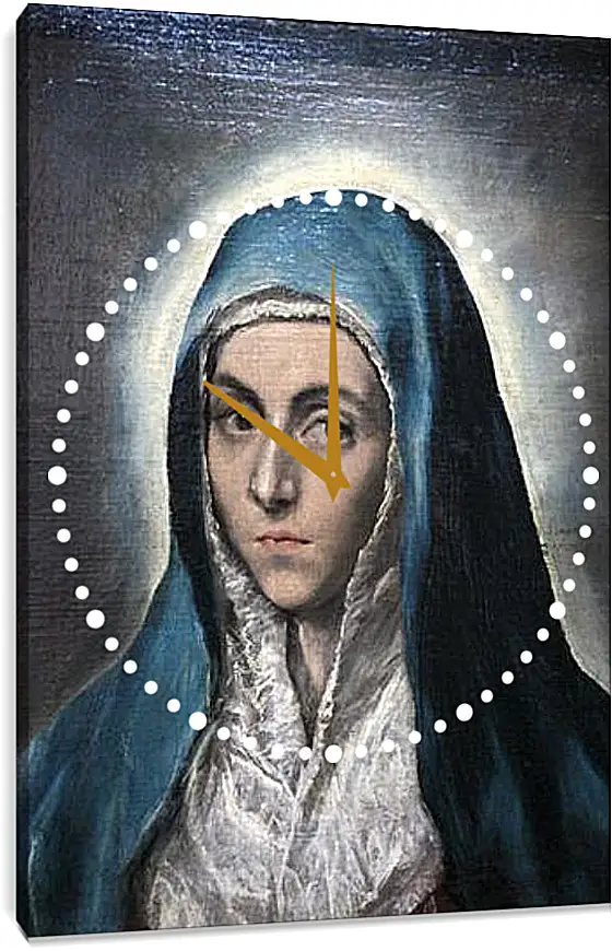 Часы картина - Mater Dolorosa. Эль Греко