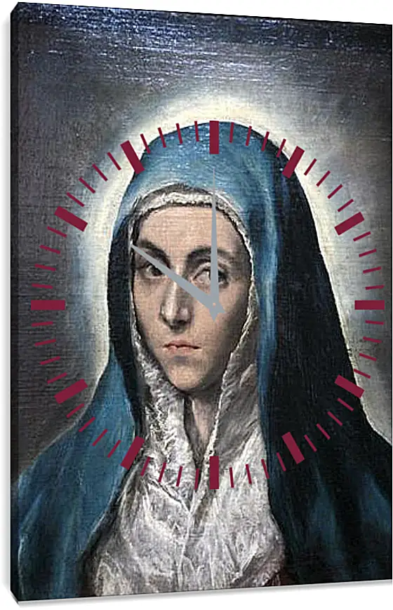 Часы картина - Mater Dolorosa. Эль Греко