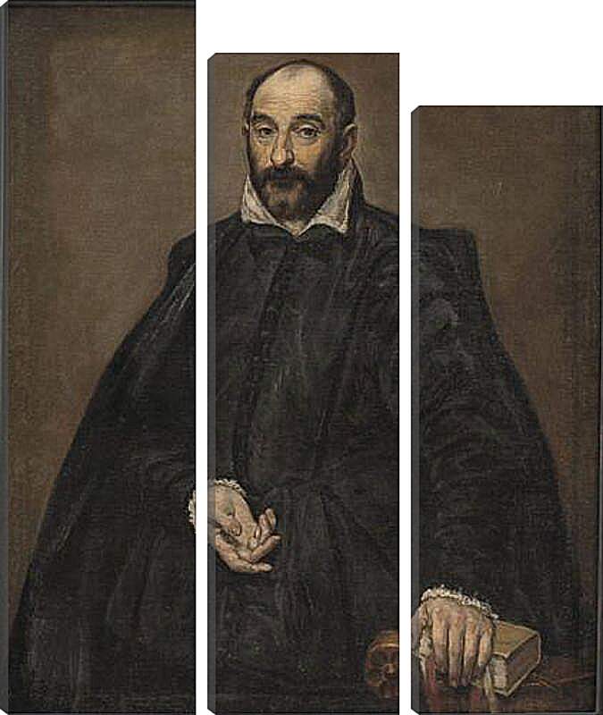 Модульная картина - Retrato de un Hombre. Эль Греко