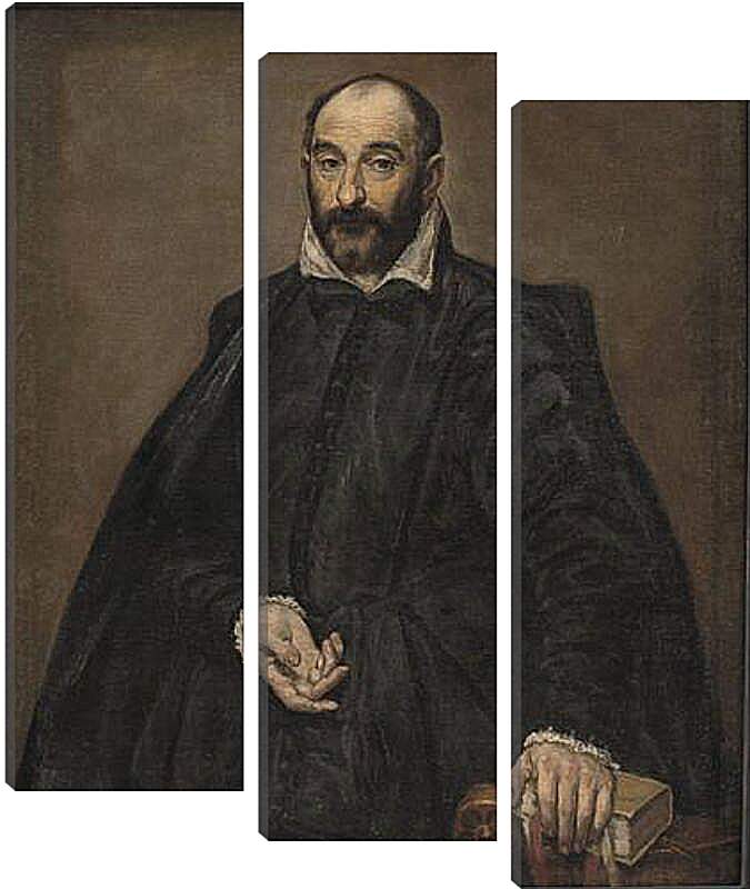 Модульная картина - Retrato de un Hombre. Эль Греко