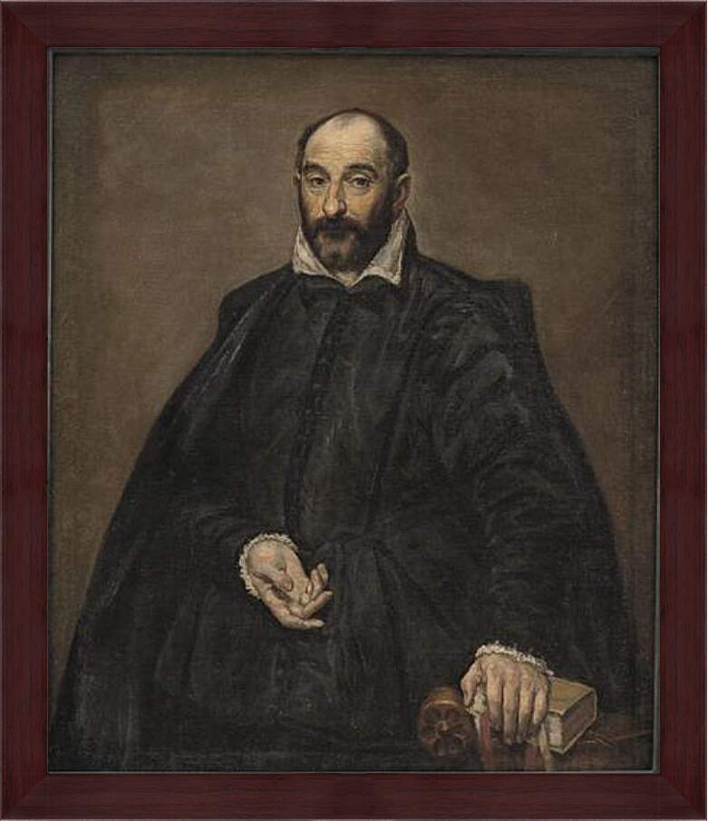 Картина в раме - Retrato de un Hombre. Эль Греко