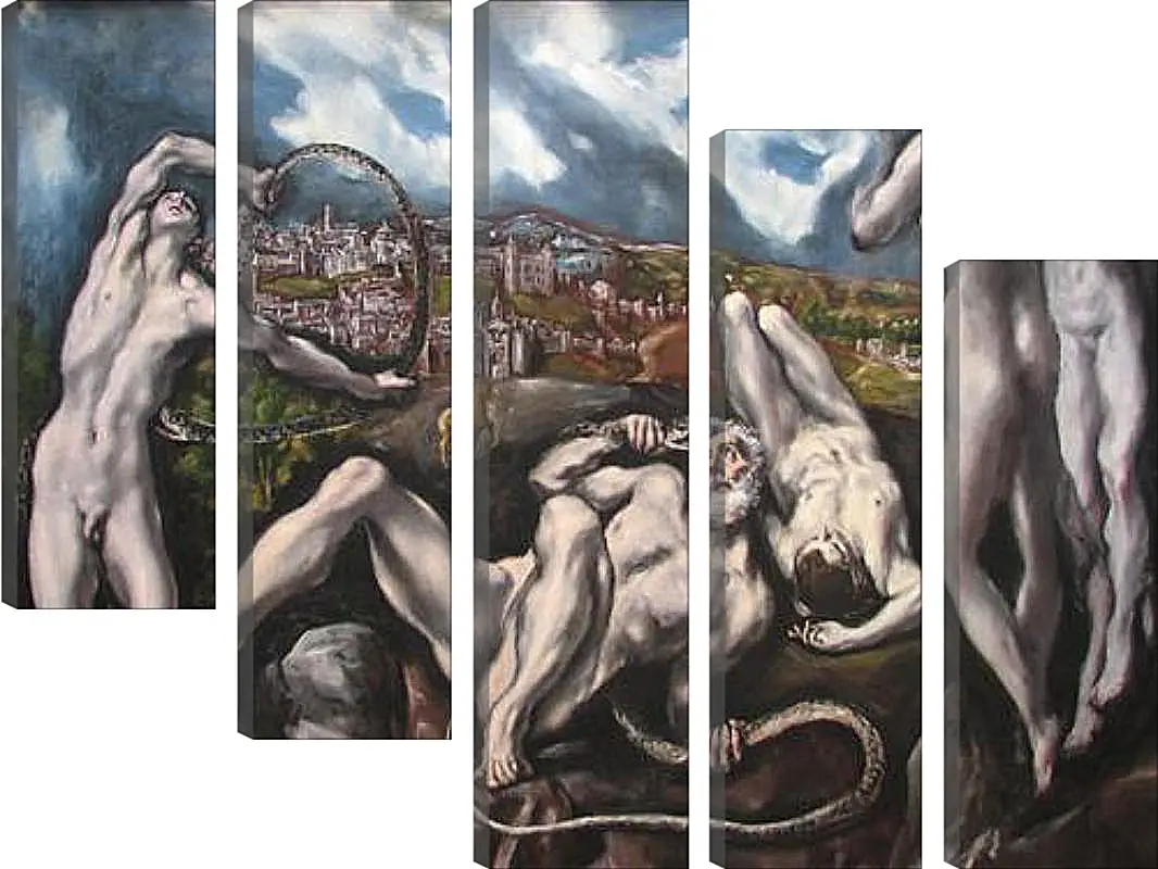 Модульная картина - Laocoon. Эль Греко