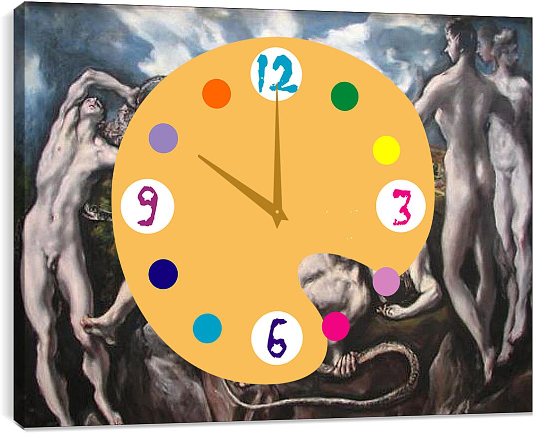 Часы картина - Laocoon. Эль Греко