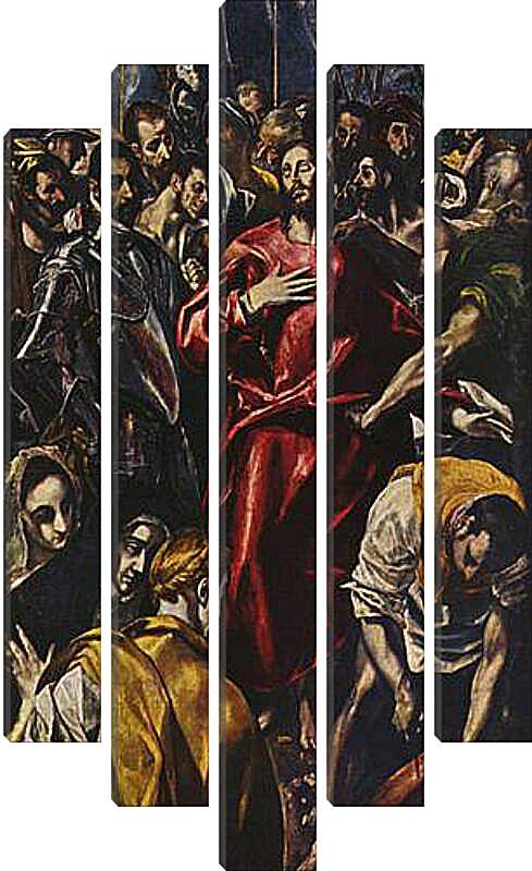 Модульная картина - Entkleidung Christi. Эль Греко