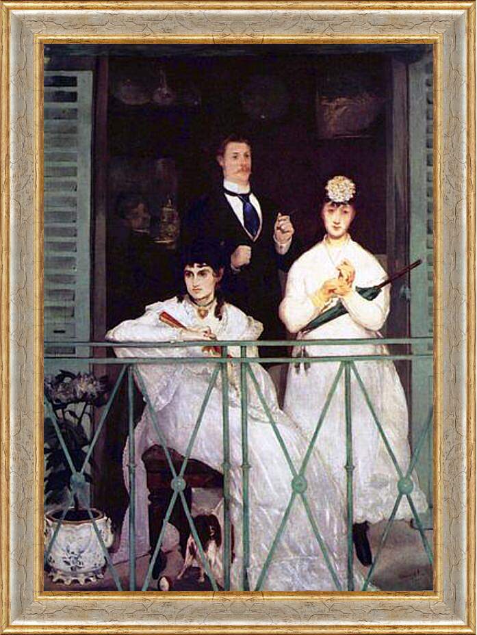 Картина в раме - Der Balkon. Эдуард Мане