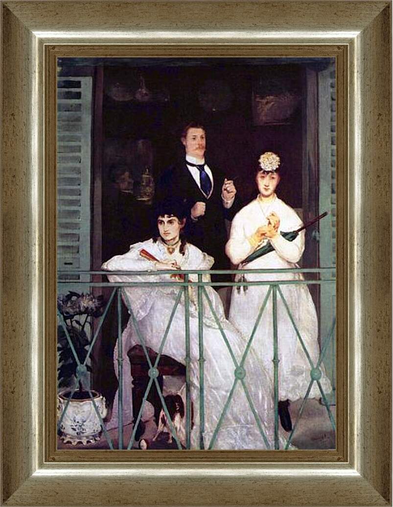 Картина в раме - Der Balkon. Эдуард Мане