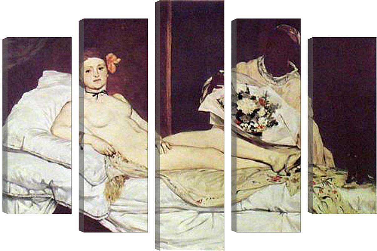 Модульная картина - Olympia. Эдуард Мане