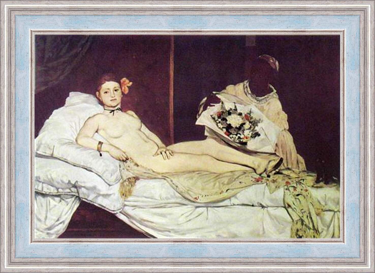 Картина в раме - Olympia. Эдуард Мане