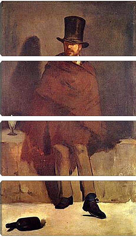Модульная картина - Absinthtrinker. Эдуард Мане