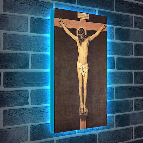 Лайтбокс световая панель - Christ on the Cross. Диего Веласкес