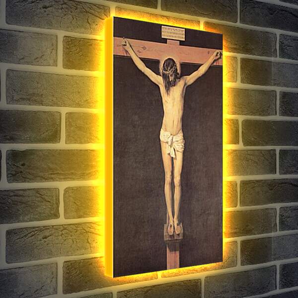 Лайтбокс световая панель - Christ on the Cross. Диего Веласкес