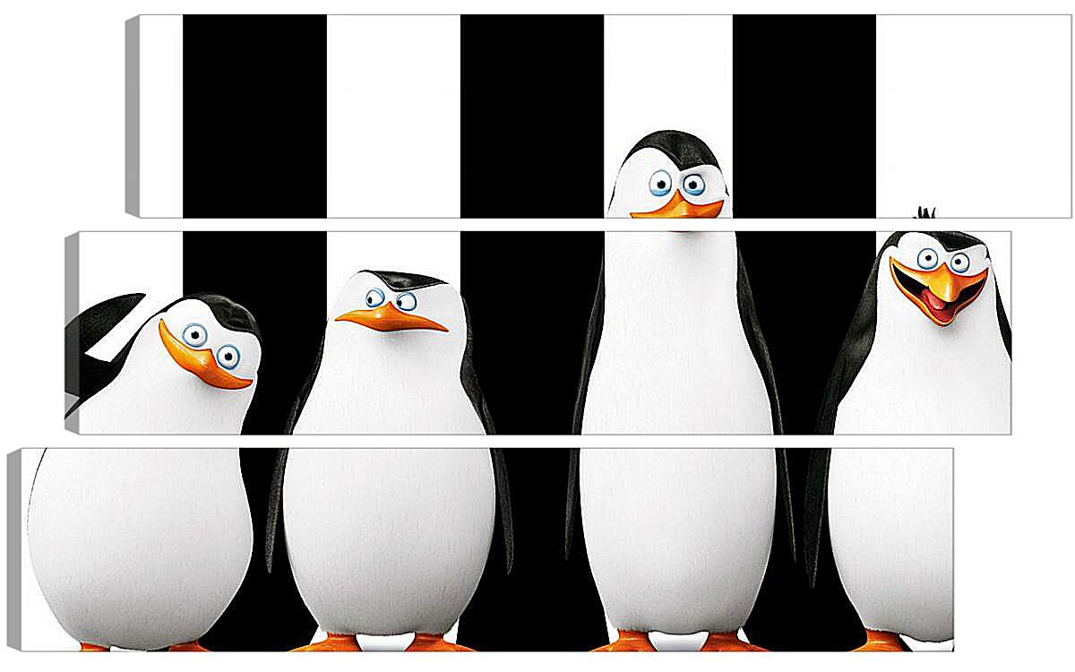 Модульная картина - Пингвины