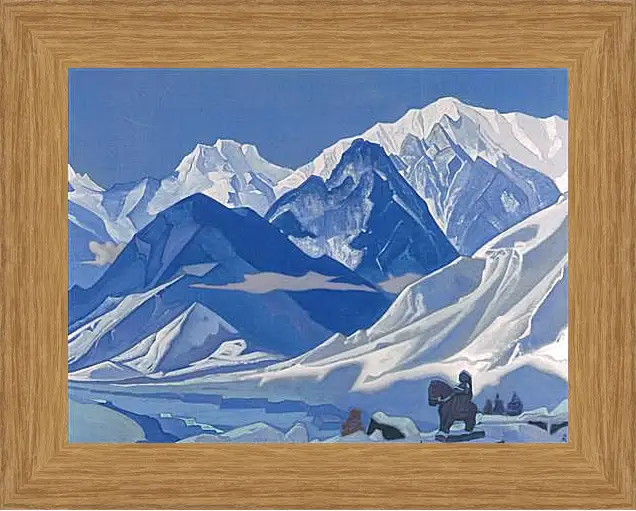 Картина в раме - Кулута. Рерих Николай