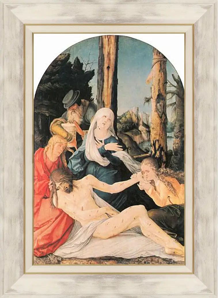 Картина в раме - Beweinung Christi. Ханс Бальдунг
