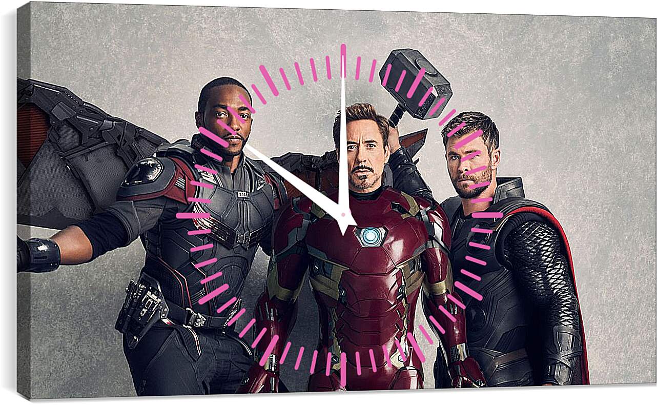 Часы картина - Мстители