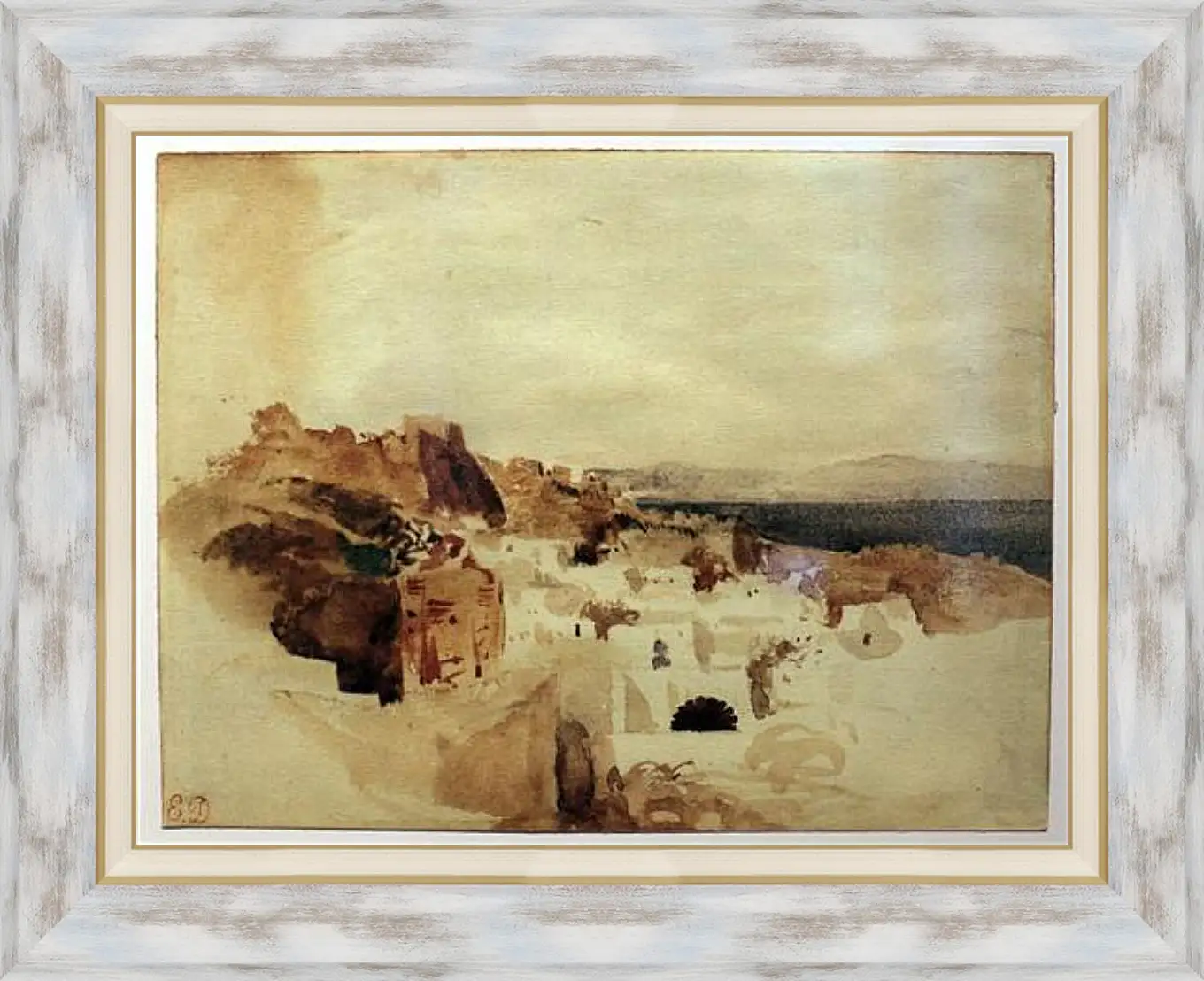 Картина в раме - Sketchbook. Эжен Делакруа